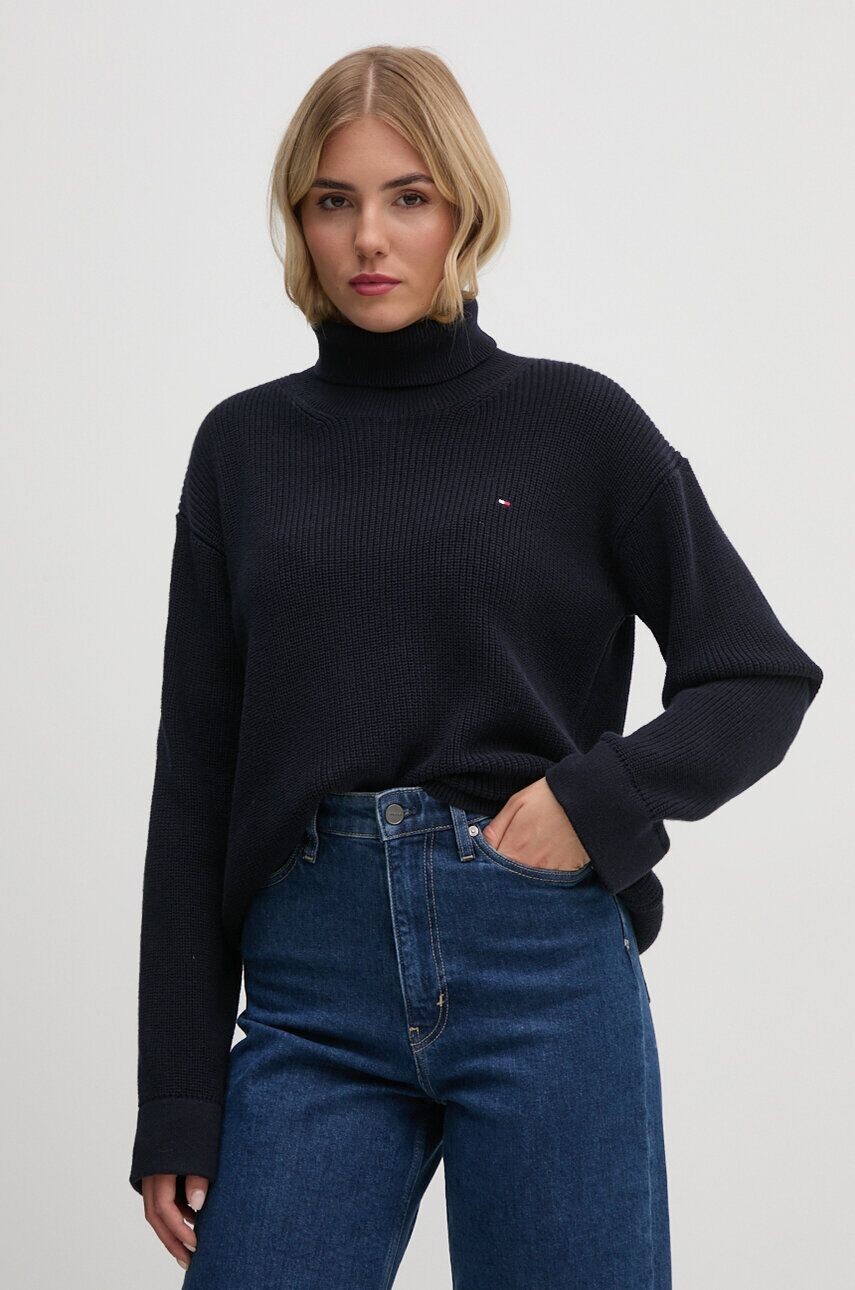 

Свитер Томми Хилфигер Tommy Hilfiger, темно-синий