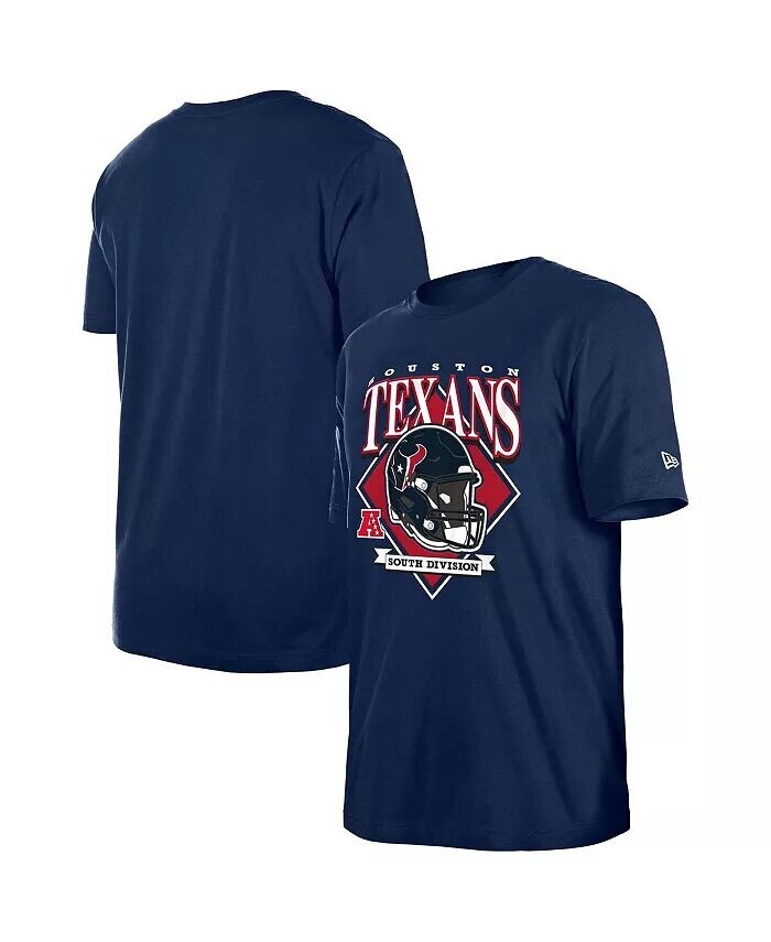 

Футболка мужская темно-синяя с логотипом команды Houston Texans New Era