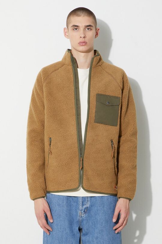 

Толстовка Vardag Pile Fjallraven, коричневый