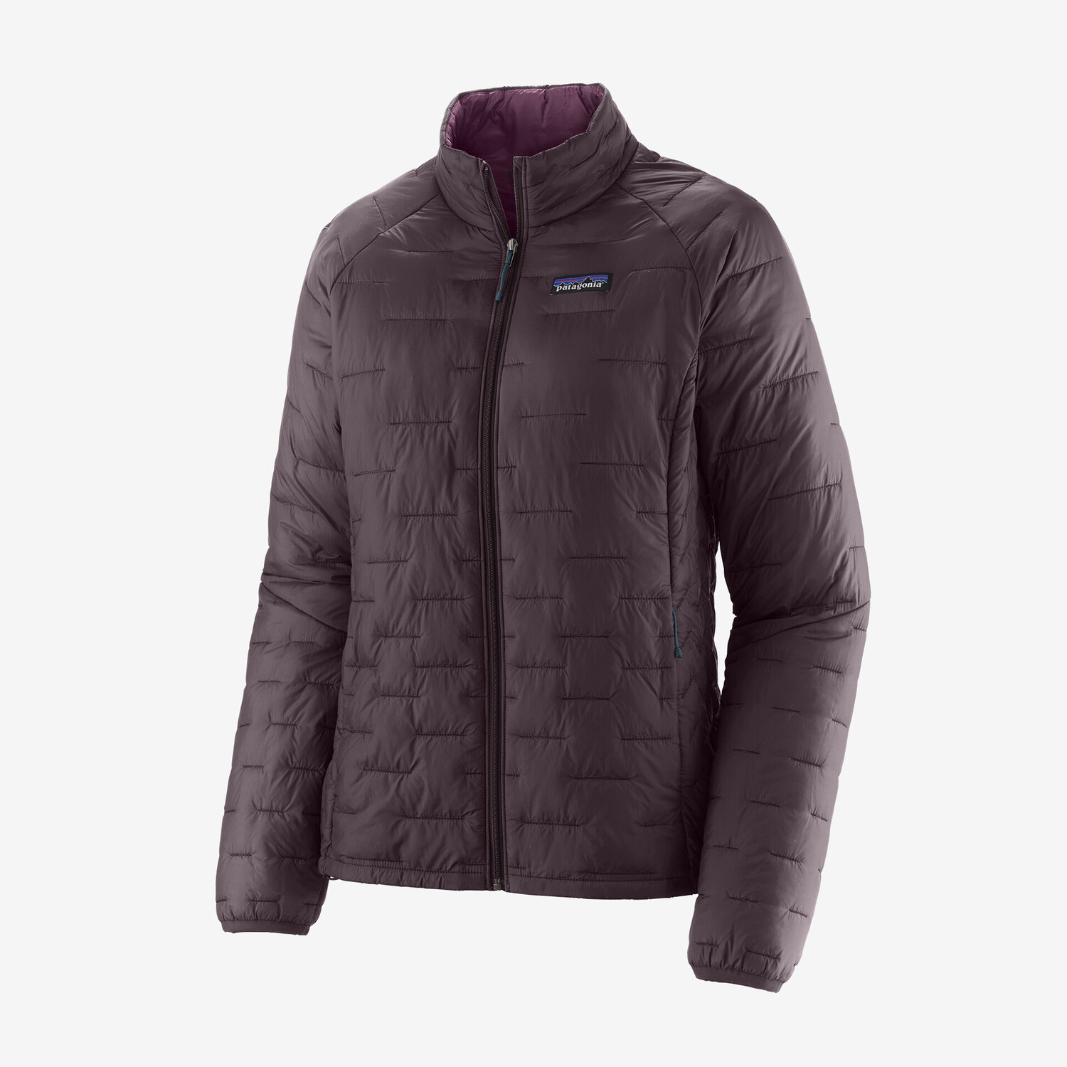 

Женская куртка-пуховик микро Patagonia, цвет Obsidian Plum