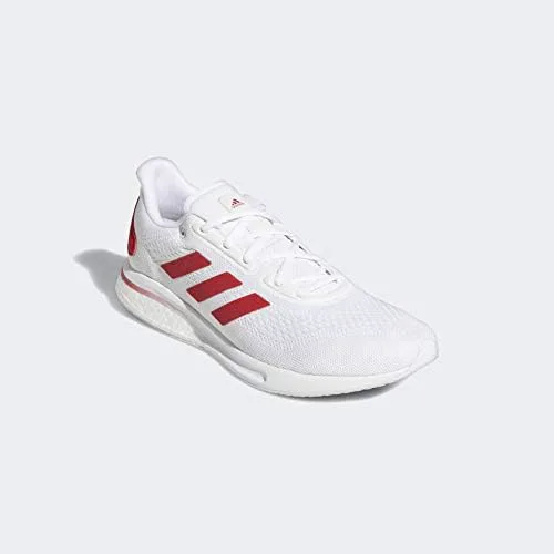 Мужские кроссовки Adidas Supernova +, белый/красный — фото 3