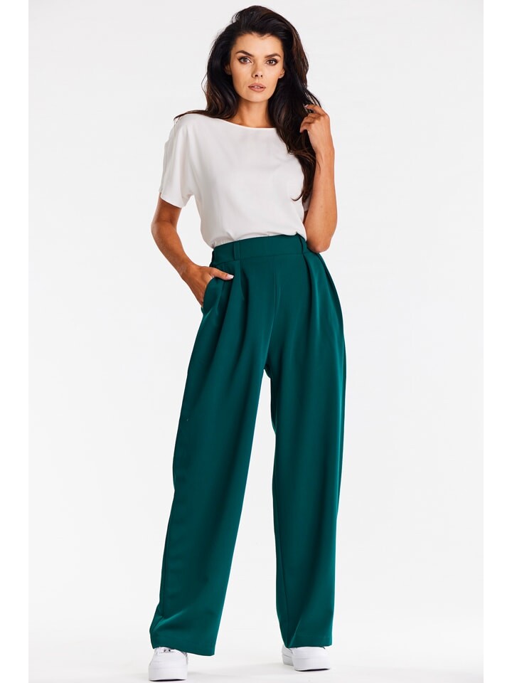 

Тканевые брюки Awama Hose, зеленый
