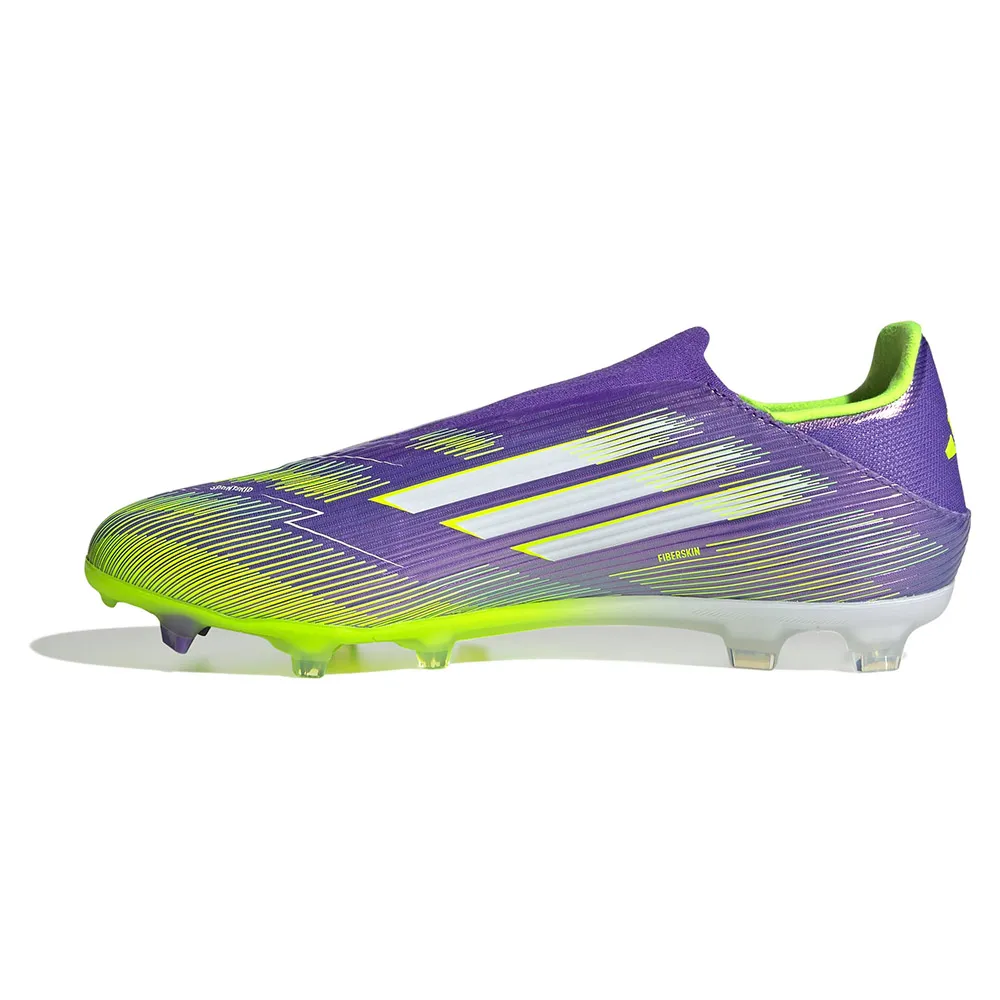Футбольные бутсы adidas F50 League Laceless FG/MG, фиолетовый — фото 3