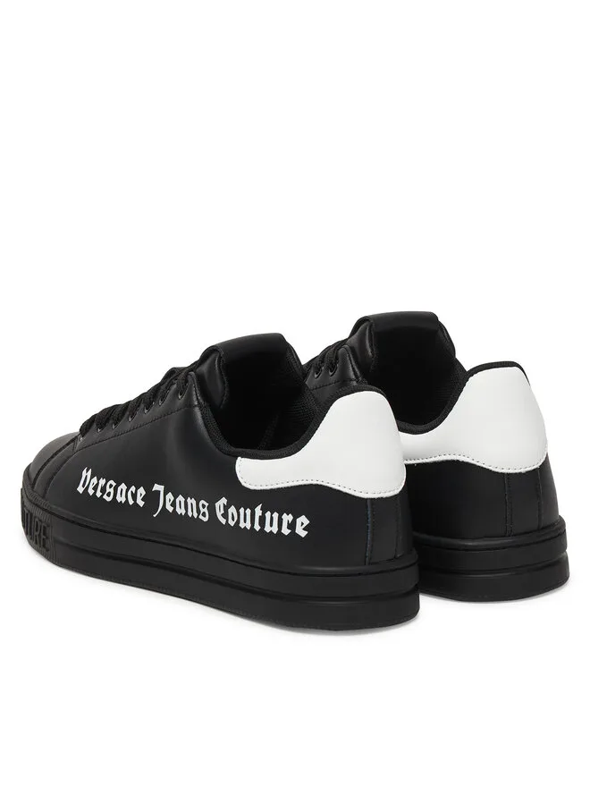 Versace Jeans Couture Кроссовки 80YA3SKC черные — фото 3