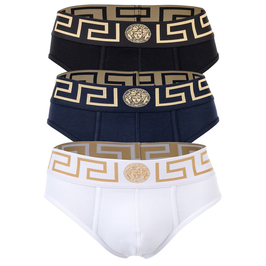 

Трусы VERSACE, цвет Night blue/Black/White