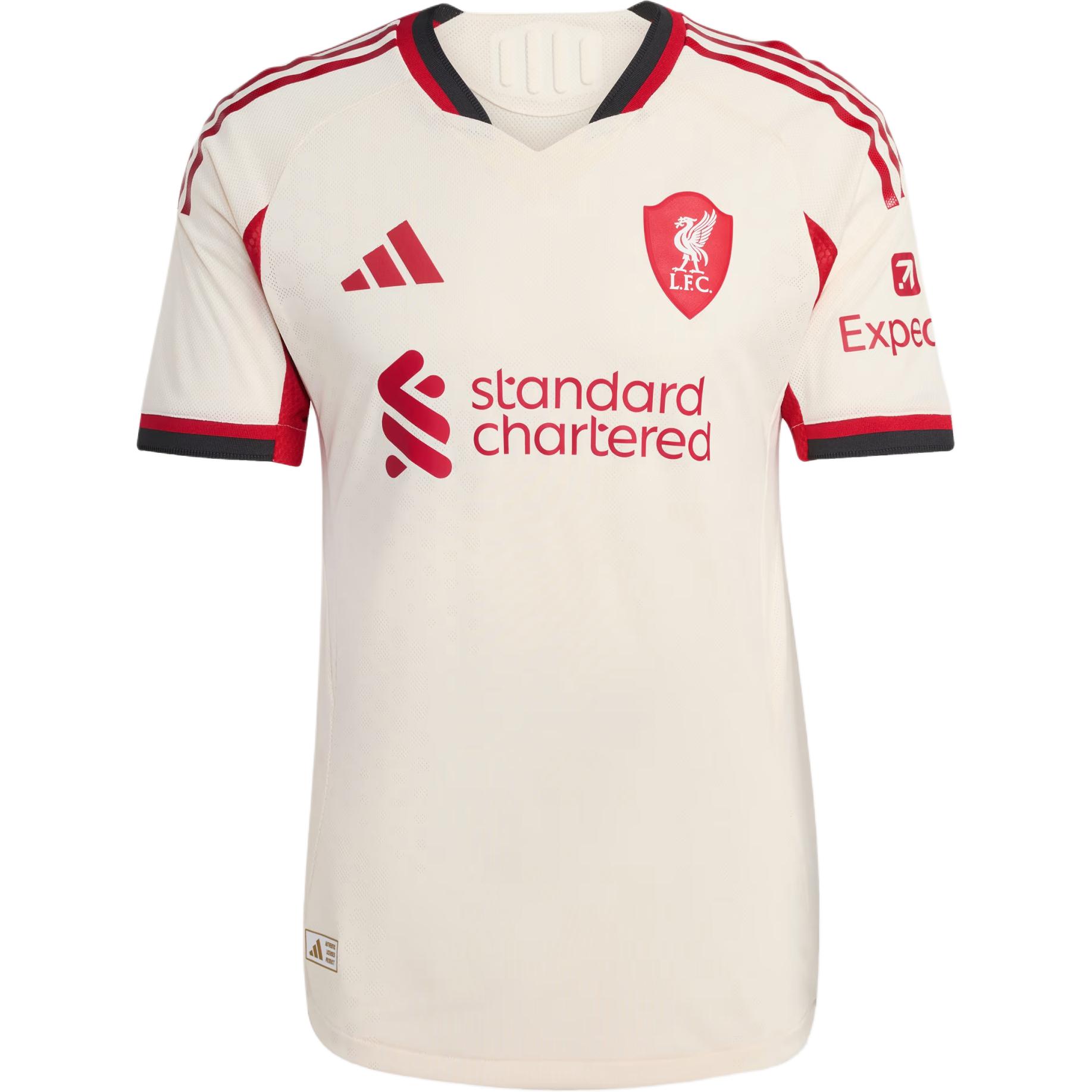 

Футболка Liverpool Fc 25/26 Away Authentic Adidas, белый