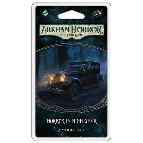 

Карточная игра Fantasy Flight Games Arkham Horror LCG - Horror in High Gear Mythos Pack