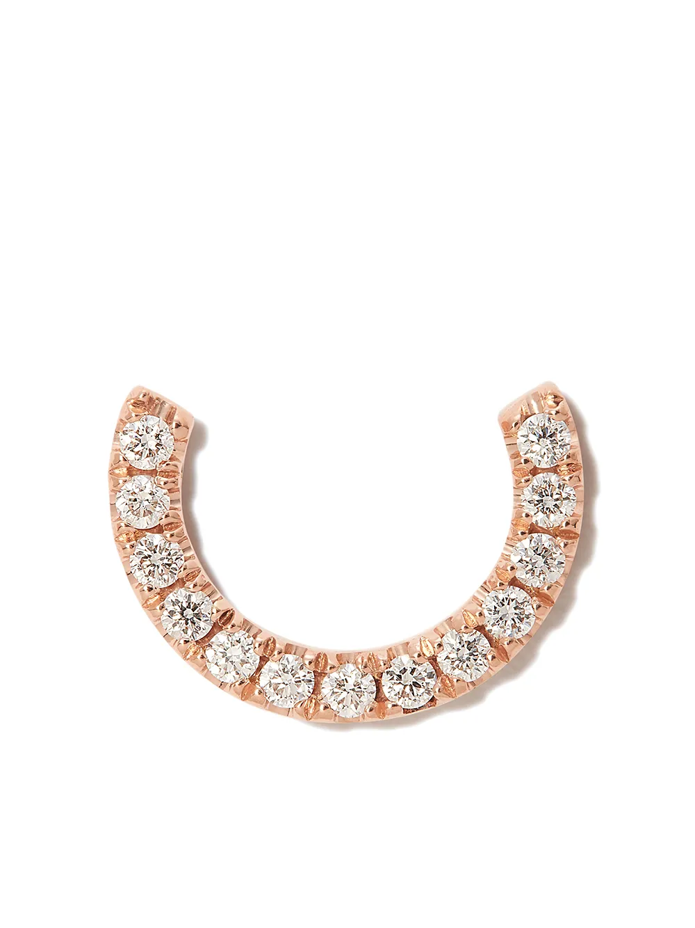 

Серьга Demi Eternity из розового золота с бриллиантами MARIA TASH, розовый