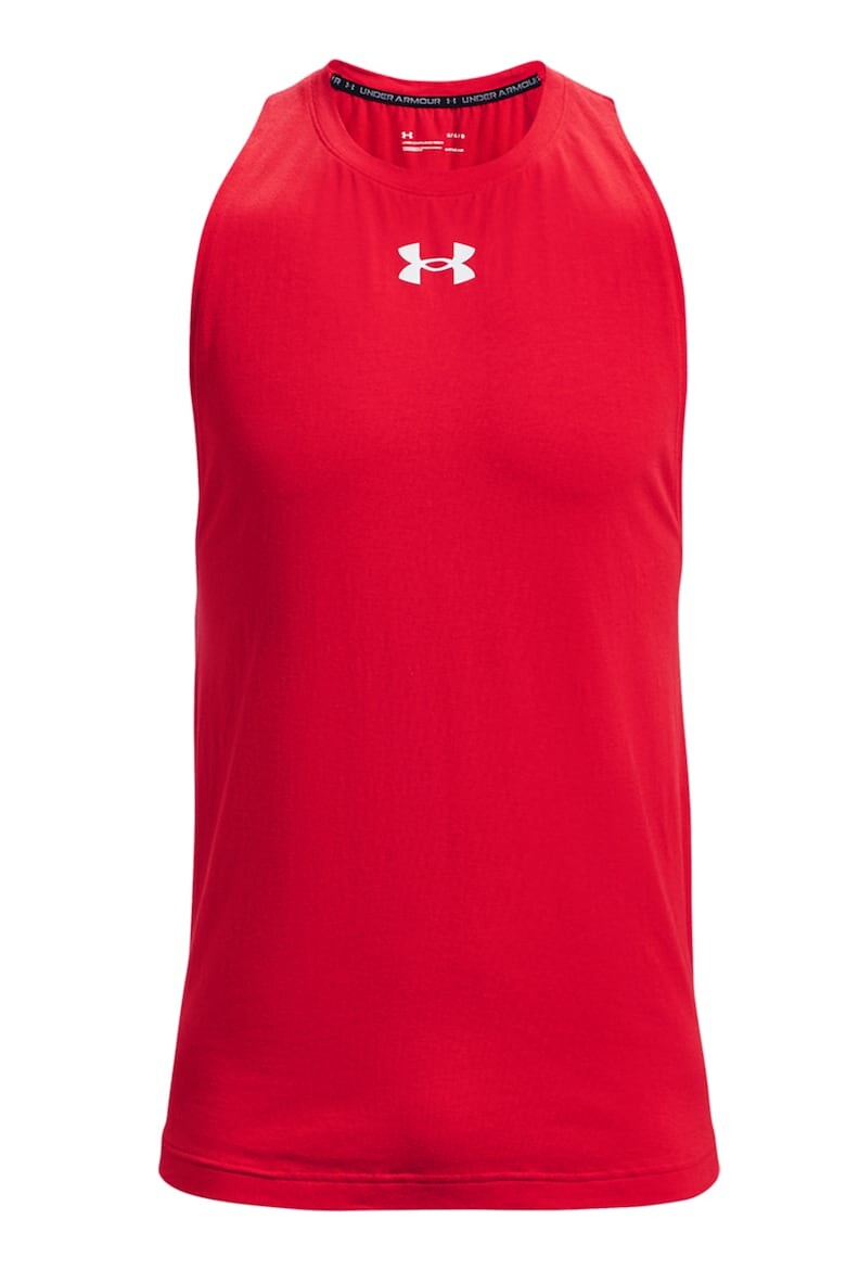 

Баскетбольная футболка Baseline с логотипом Under Armour, красный