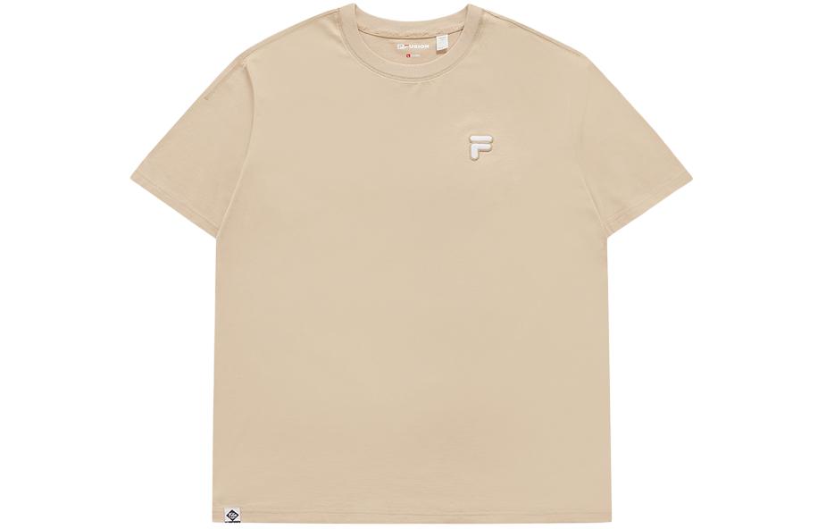 

FILA FUSION Футболка серии FOB унисекс светло-грязевого цвета хаки