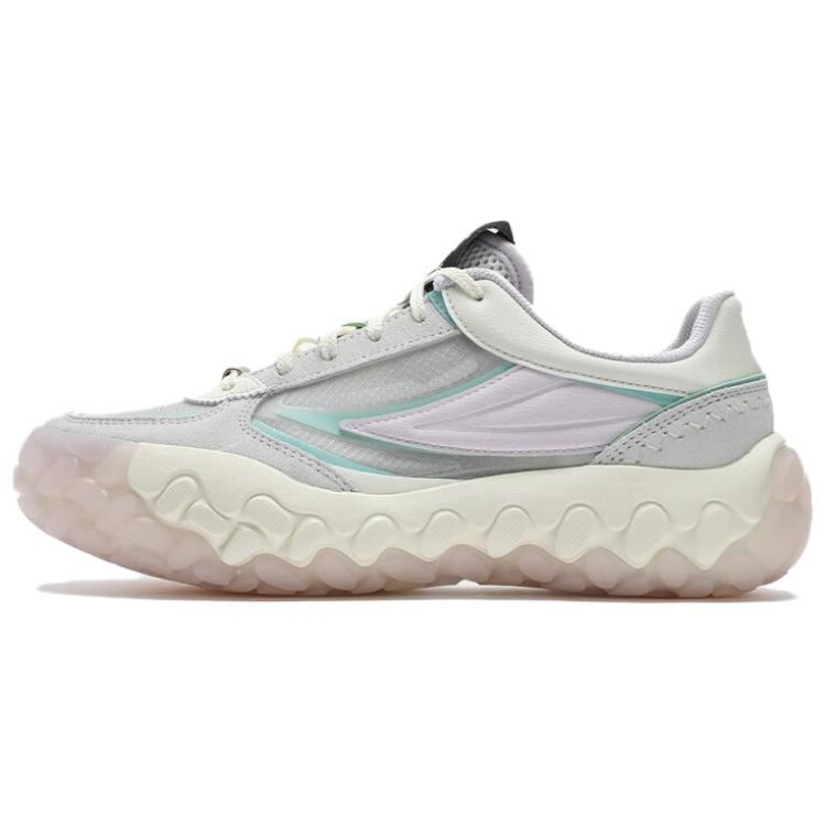 

Кроссовки Gara Running Shoes Women's Low-top Snow White/Rain Fog Gray Fila