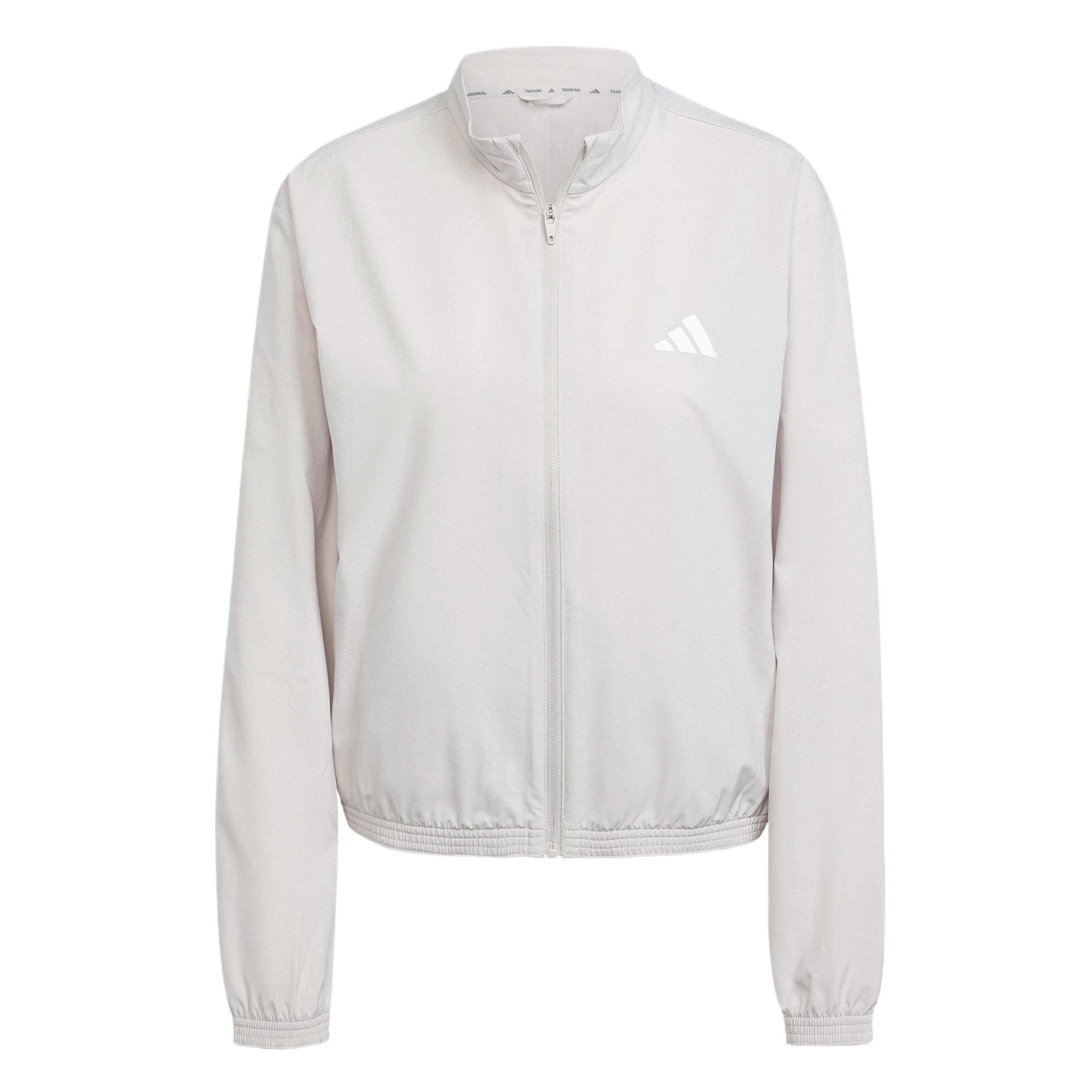 

Adidas Женская серая куртка для тренировок, Gray