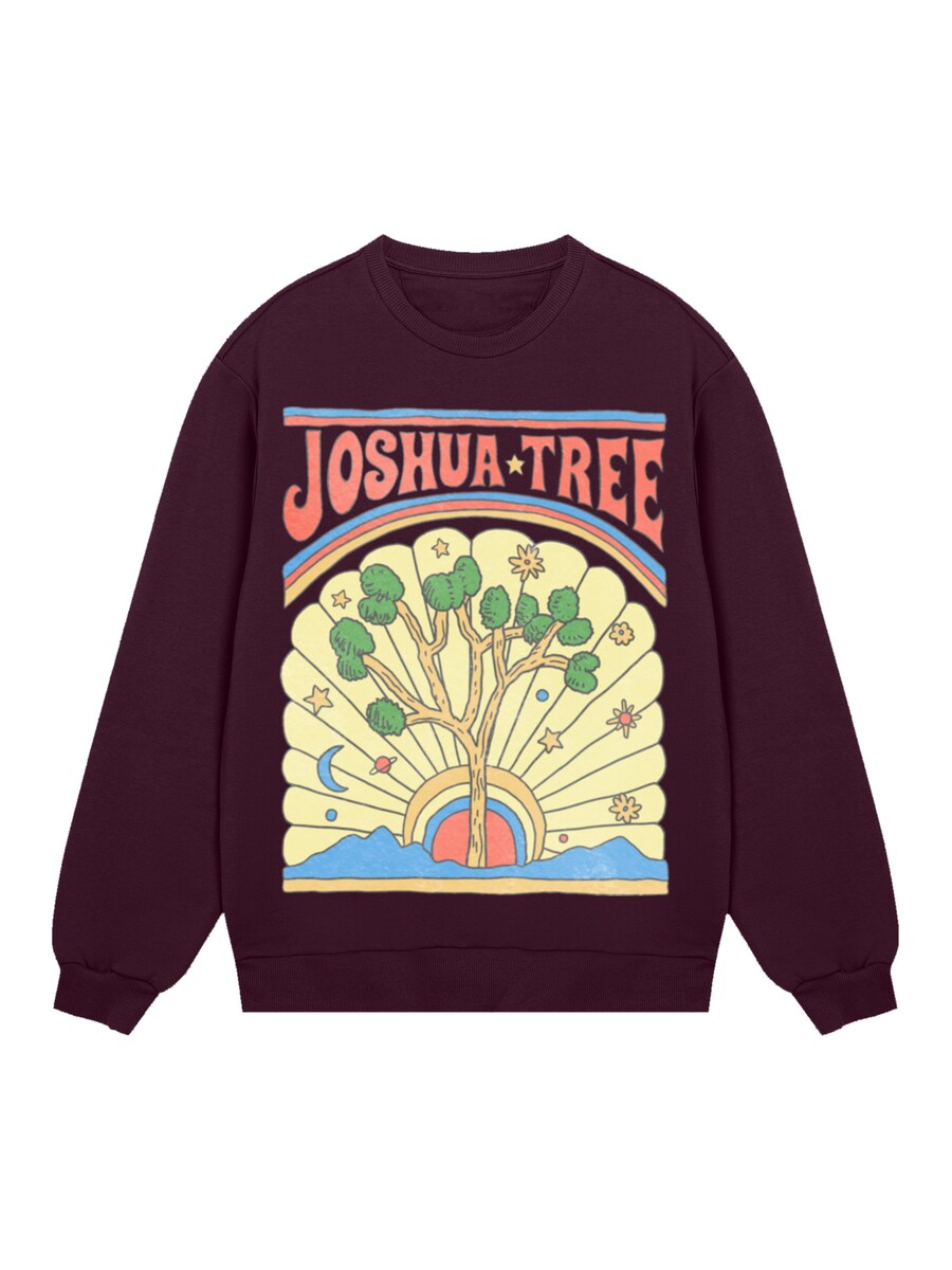 

Толстовка F4NT4STIC US National Parks Joshua Tree, баклажановый