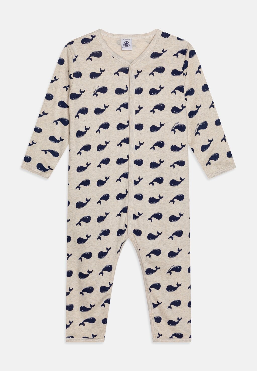 Пижамы BABY DORS BIEN SANS PIEDS UNISEX Petit Bateau, темно-синий — фото 2