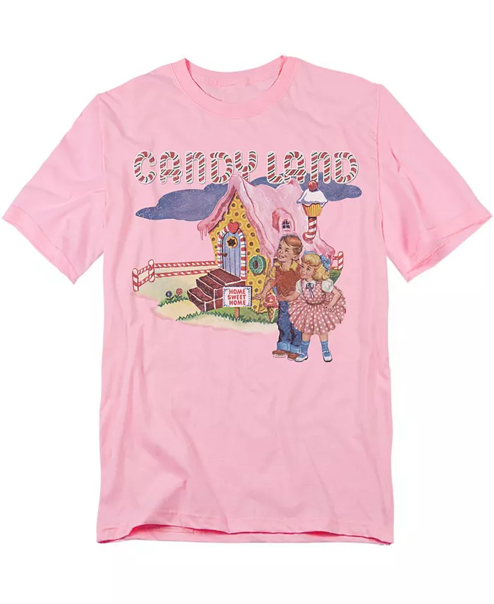 

Большая и высокая футболка Candy Land Cotton Candy Land Hasbro+, розовый