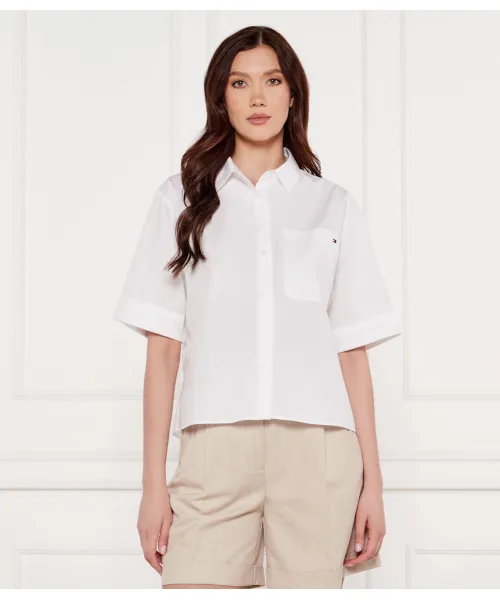 

Рубашка Loose fit Tommy Hilfiger, белый