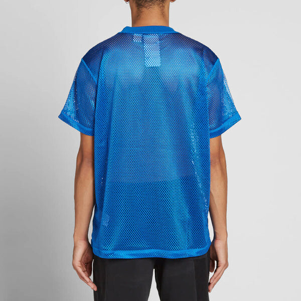 Футболка adidas Originals by Alexander Wang Mesh Tee, синий — фото 4