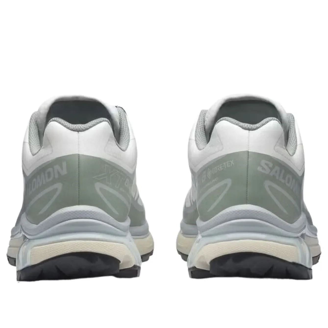 Кроссовки SALOMON XT-6 Gore-tex 'White Green Milieu' — фото 4