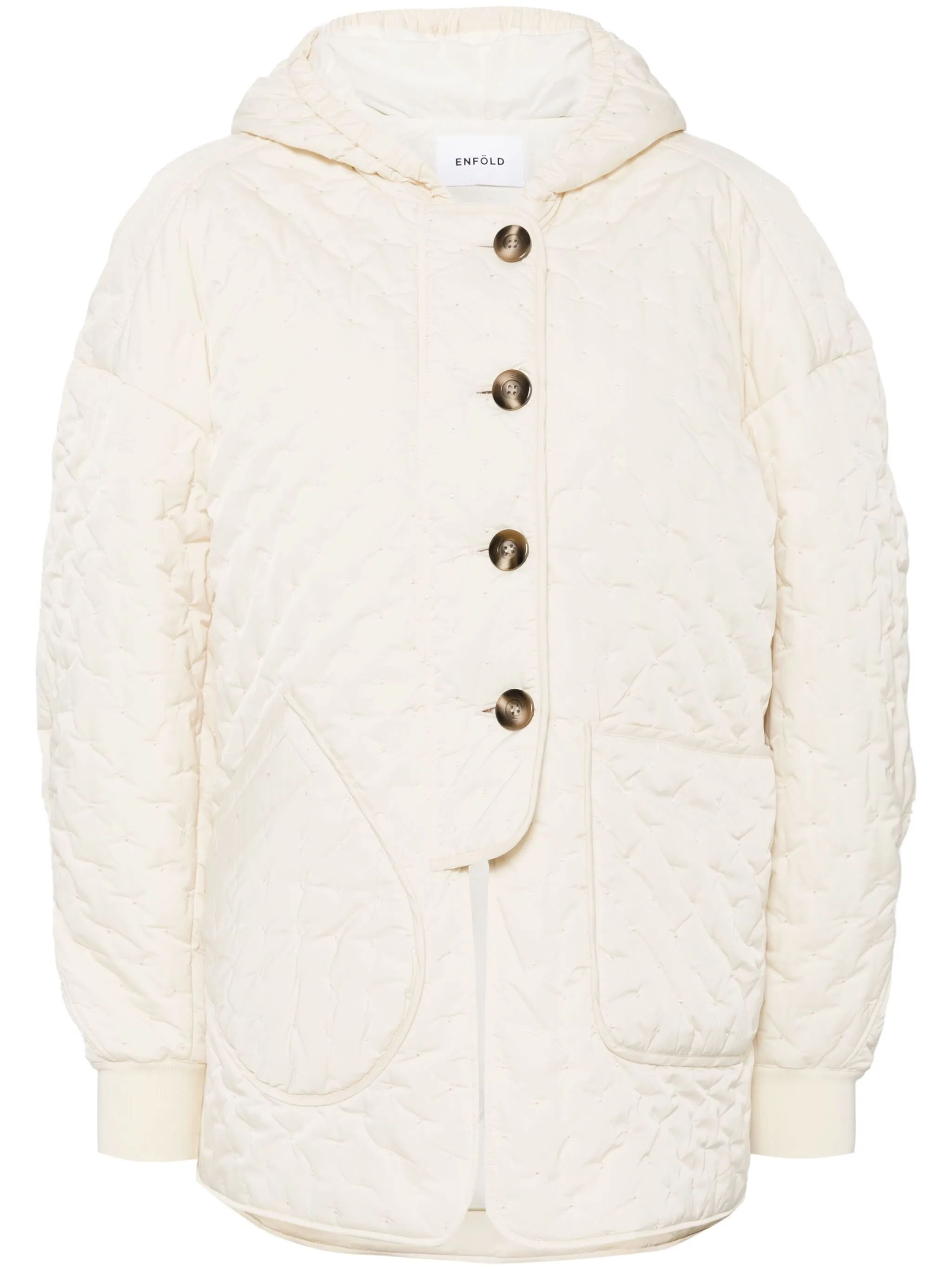 

Стеганое пальто Enföld, белый