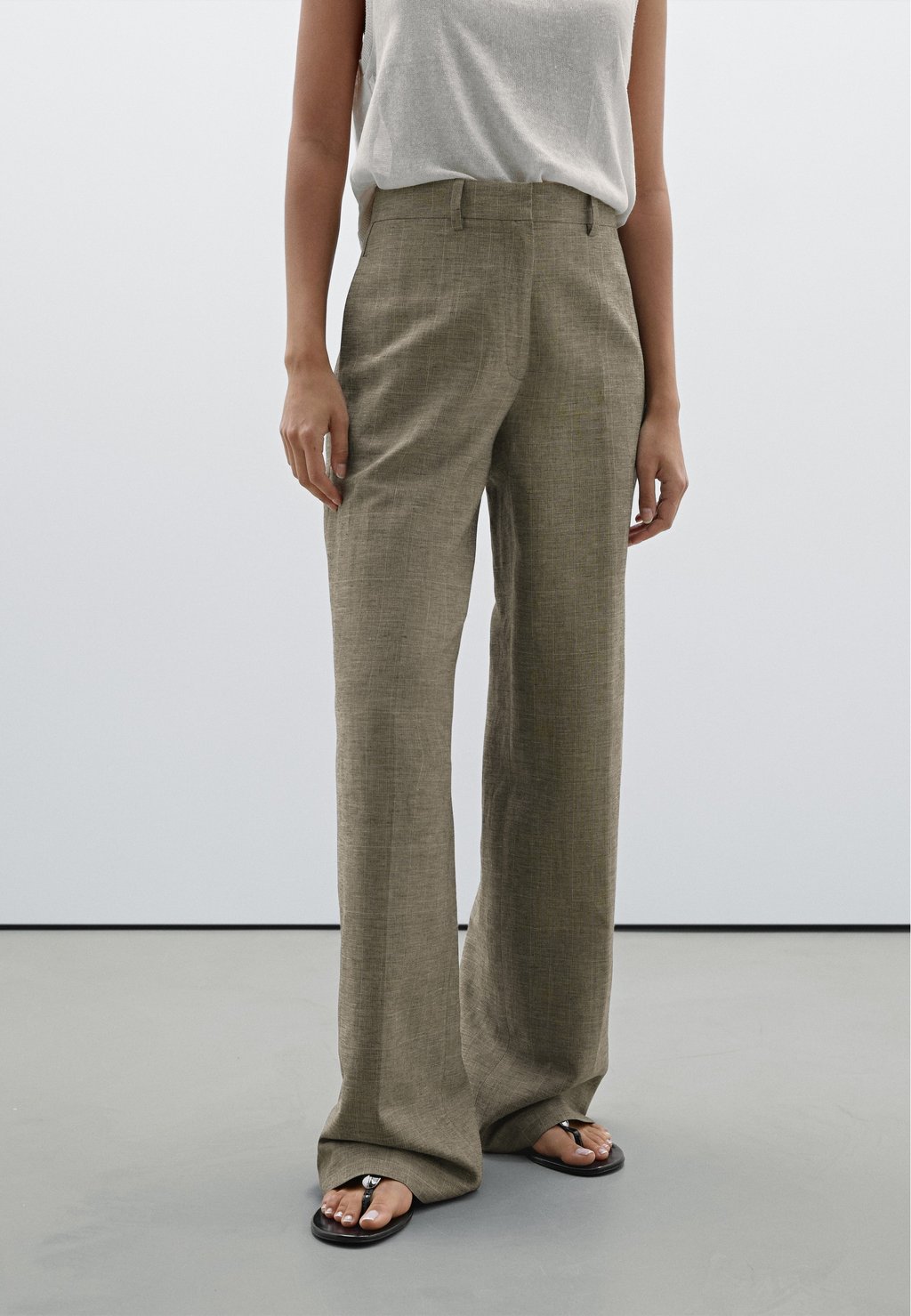 

Брюки Massimo Dutti, песочный