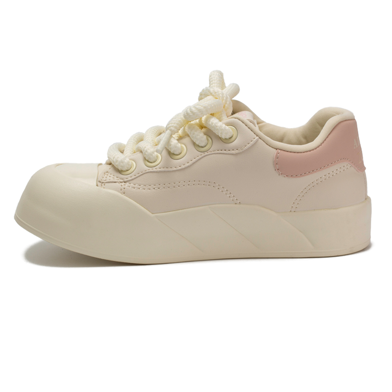 

Zun'er Низкие повседневные кроссовки унисекс бежево-розовые, цвет Beige Pink