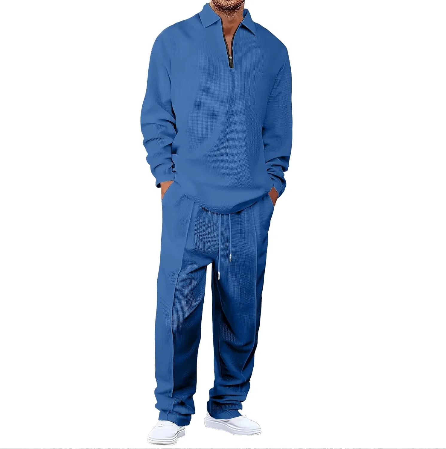 Спортивный костюм из полиэстера, 2 предмета, Royal Blue