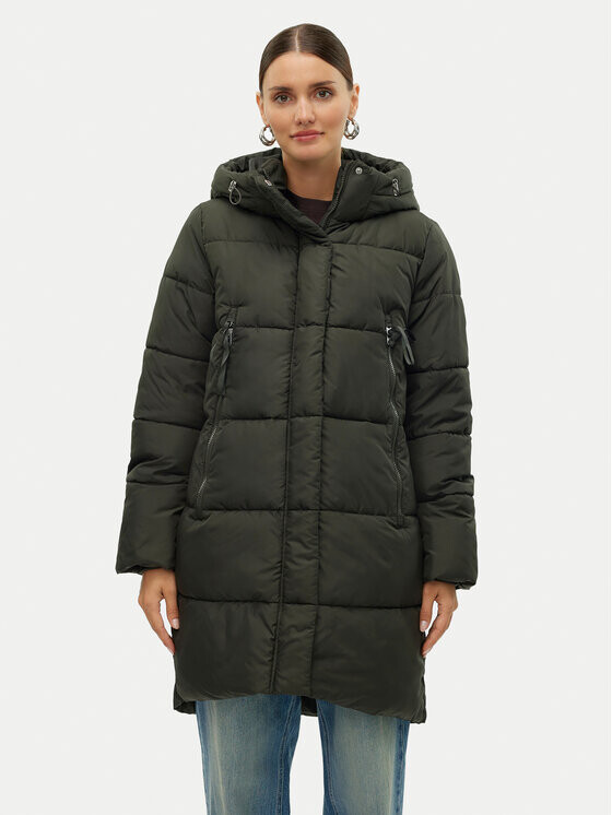 

Пуховик стандартного кроя Vero Moda, серый