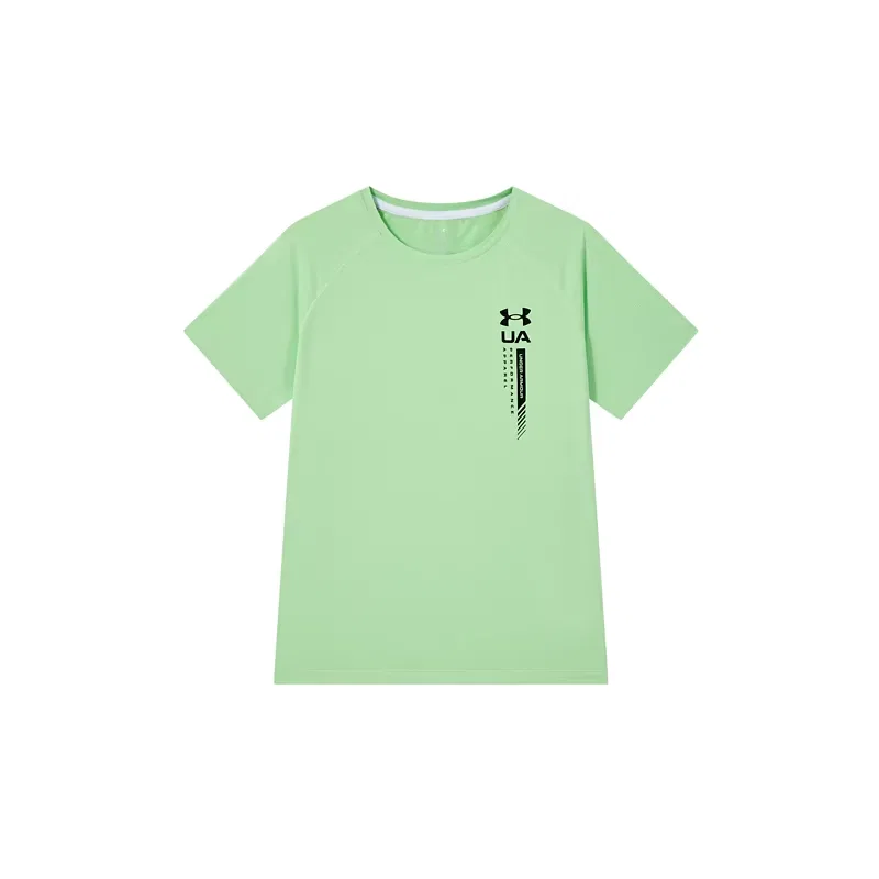 Футболка SS26 Kids' Under Armour, Aurora Green