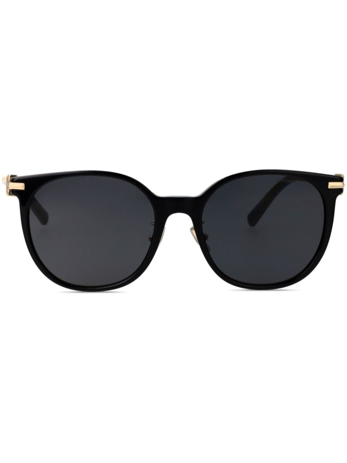 

Солнцезащитные очки в круглой оправе Tiffany & Co Eyewear, черный