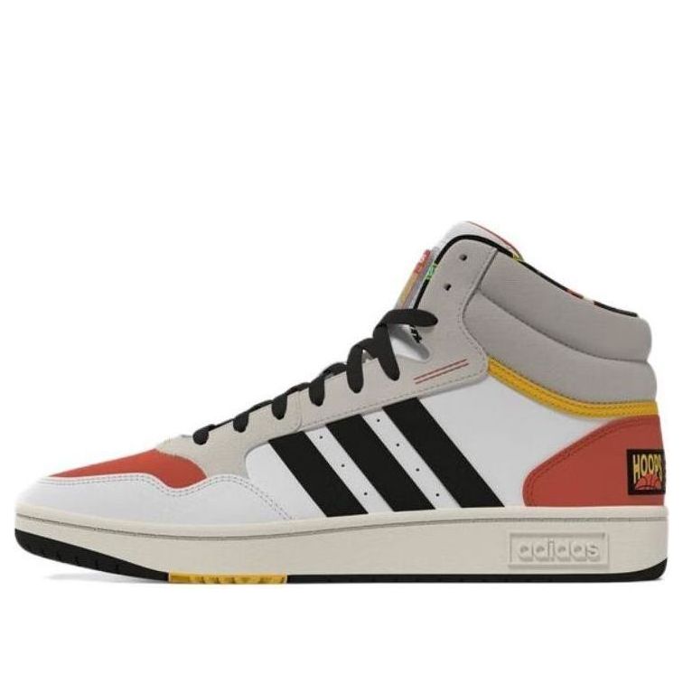 

Кроссовки JF x adidas Hoops 3.0 Mid 'White Multicolor', белый