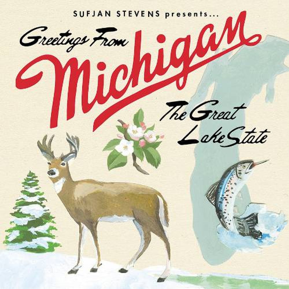 

Виниловая пластинка LP Greetings From Michigan: The Great Lake State - Sufjan Stevens