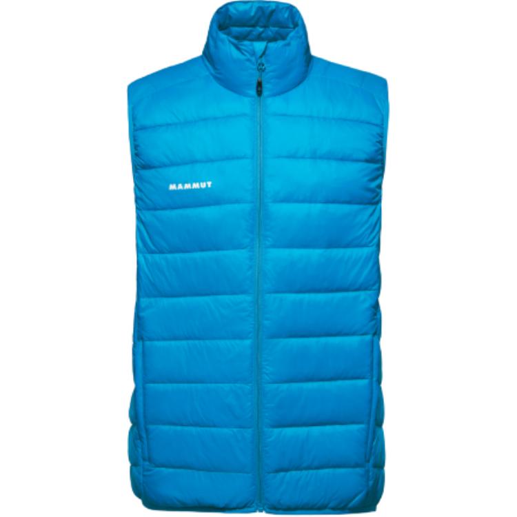 

Мужской жилет Crag In Vest со стоячим воротником, средней жесткости Mammut, glacier синий