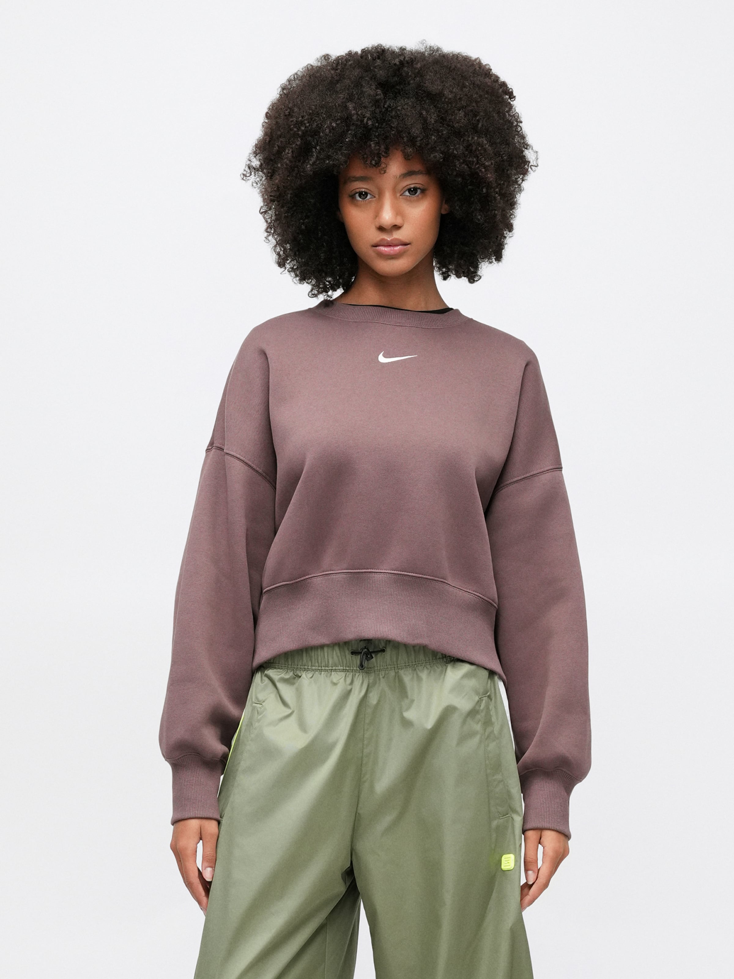 Nike Sportswear Свитшот 'Phoenix Fleece' в цвете Rose — фото 3