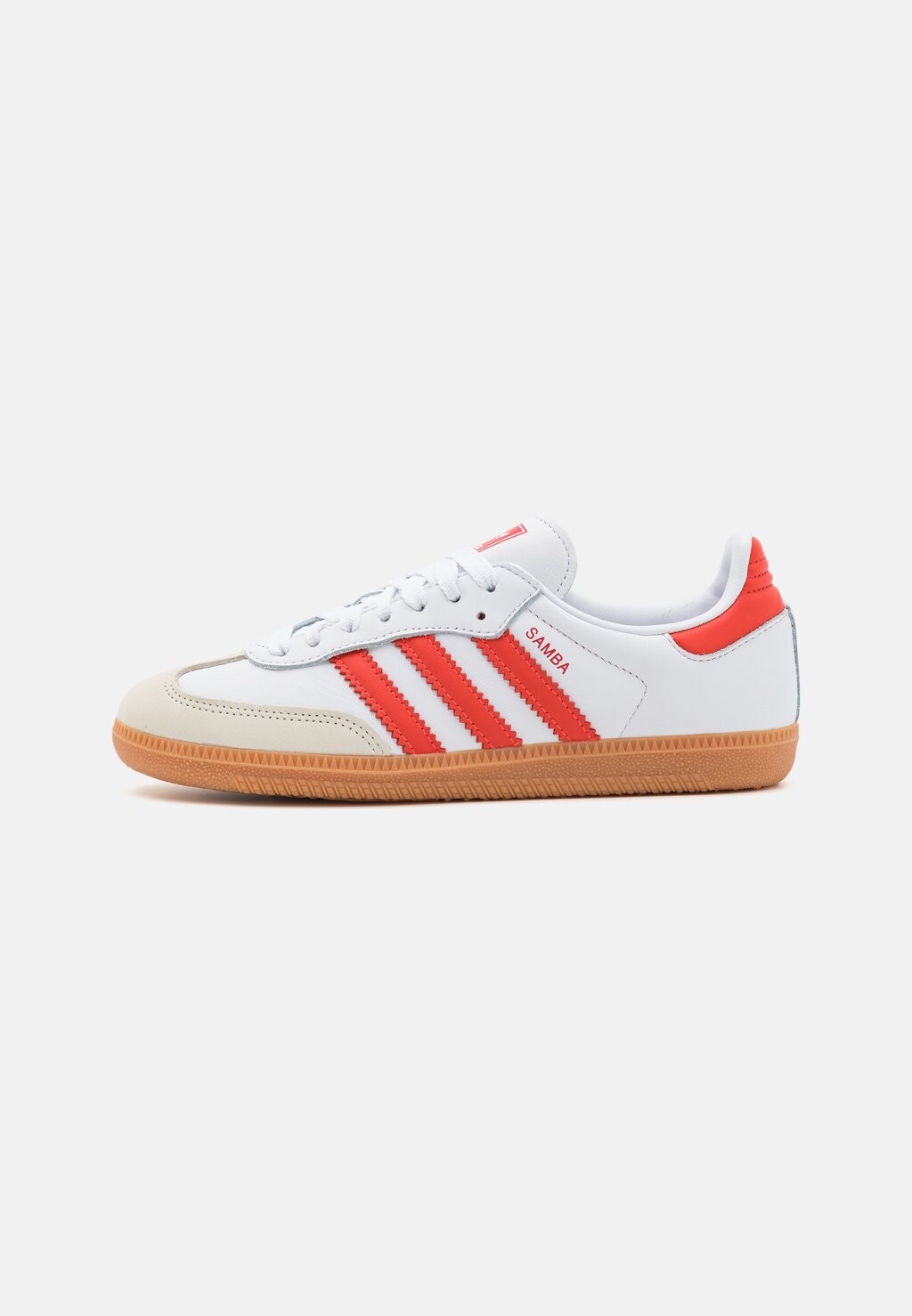 Кроссовки adidas Originals SAMBA OG, цвет footwear white/solar red/off white