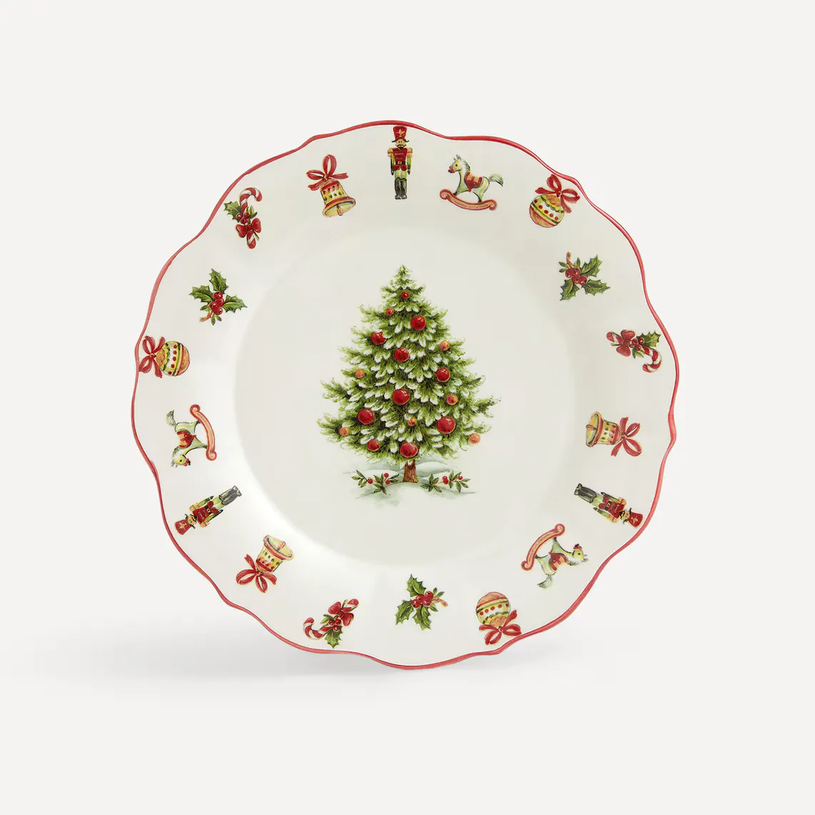 

Рождественская тарелка Natale El Corte Inglés, разноцветный