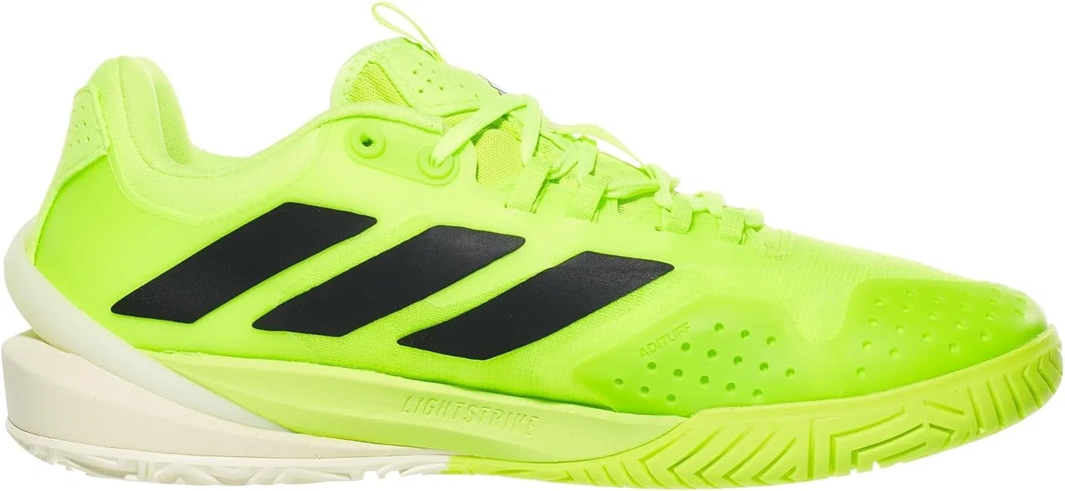 Кроссовки для тенниса Adizero Cybersonic 2, adidas, Lucid Lemon/Black/Off-white — фото 3