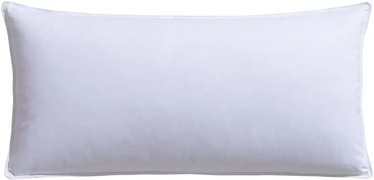 

Перьевая подушка Hanse by RIBECO "Йонас", наполнитель: 90% перо, 10% пух, (1 шт.) 40х80 см, белый