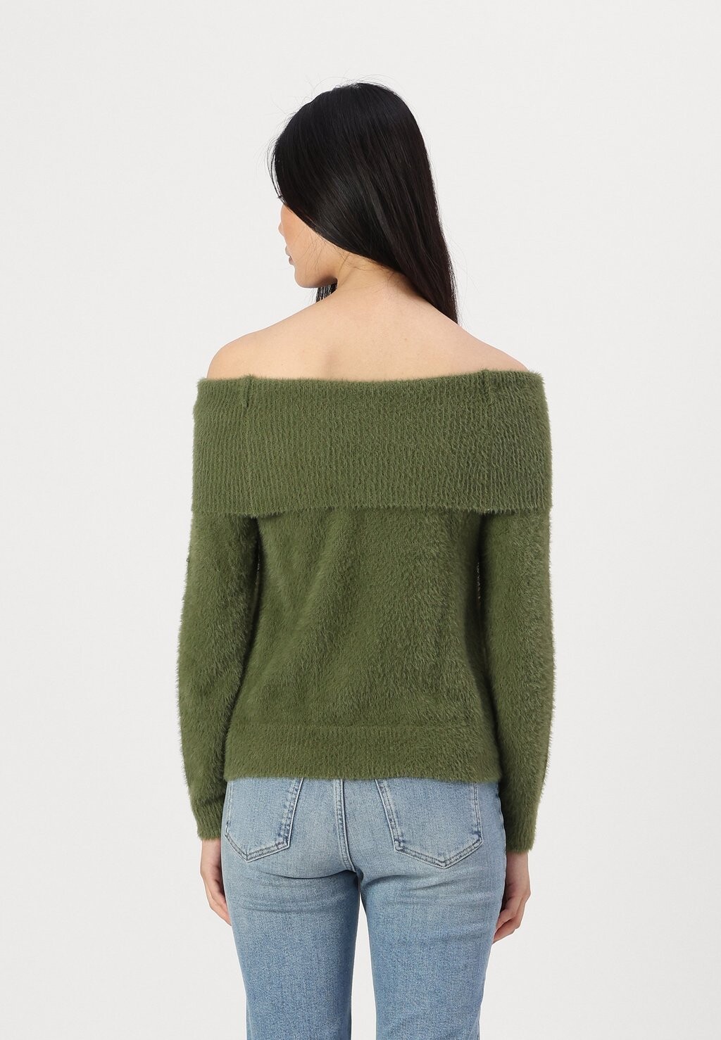 

Джемпер ONLSIFF OFF SHOULDER ONLY, хаки