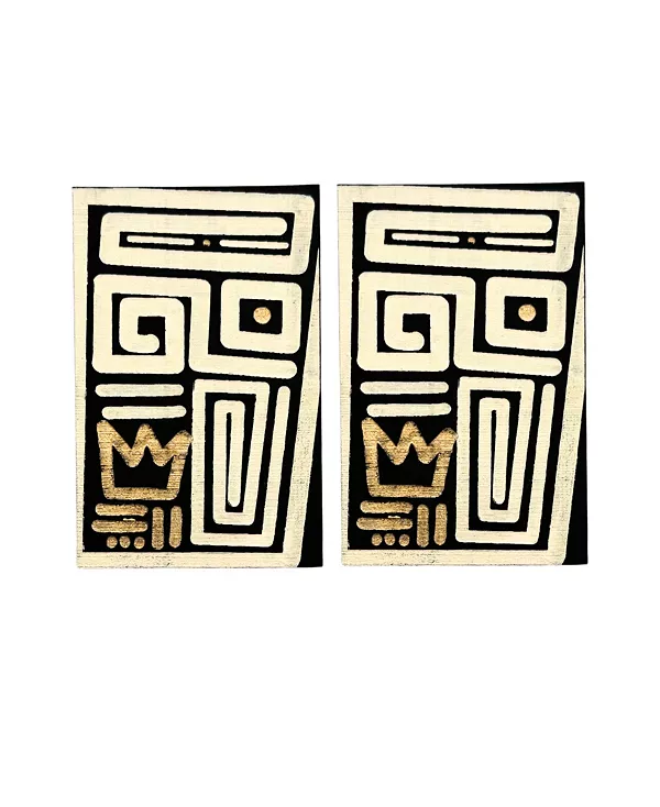 

Расписанные вручную гвоздики Swanky Designs, cream