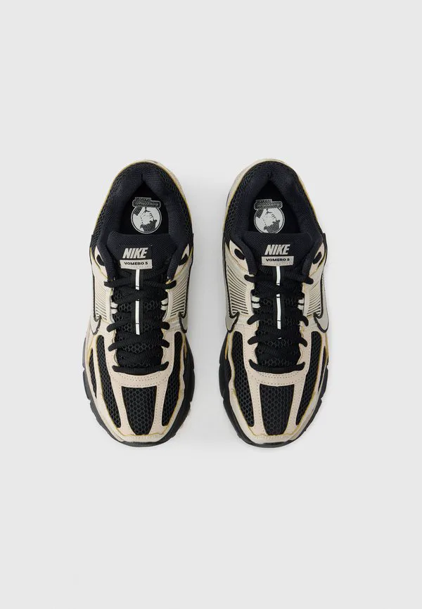 Кроссовки zoom vomero 5 Nike Sportswear, Black/Cream — фото 4