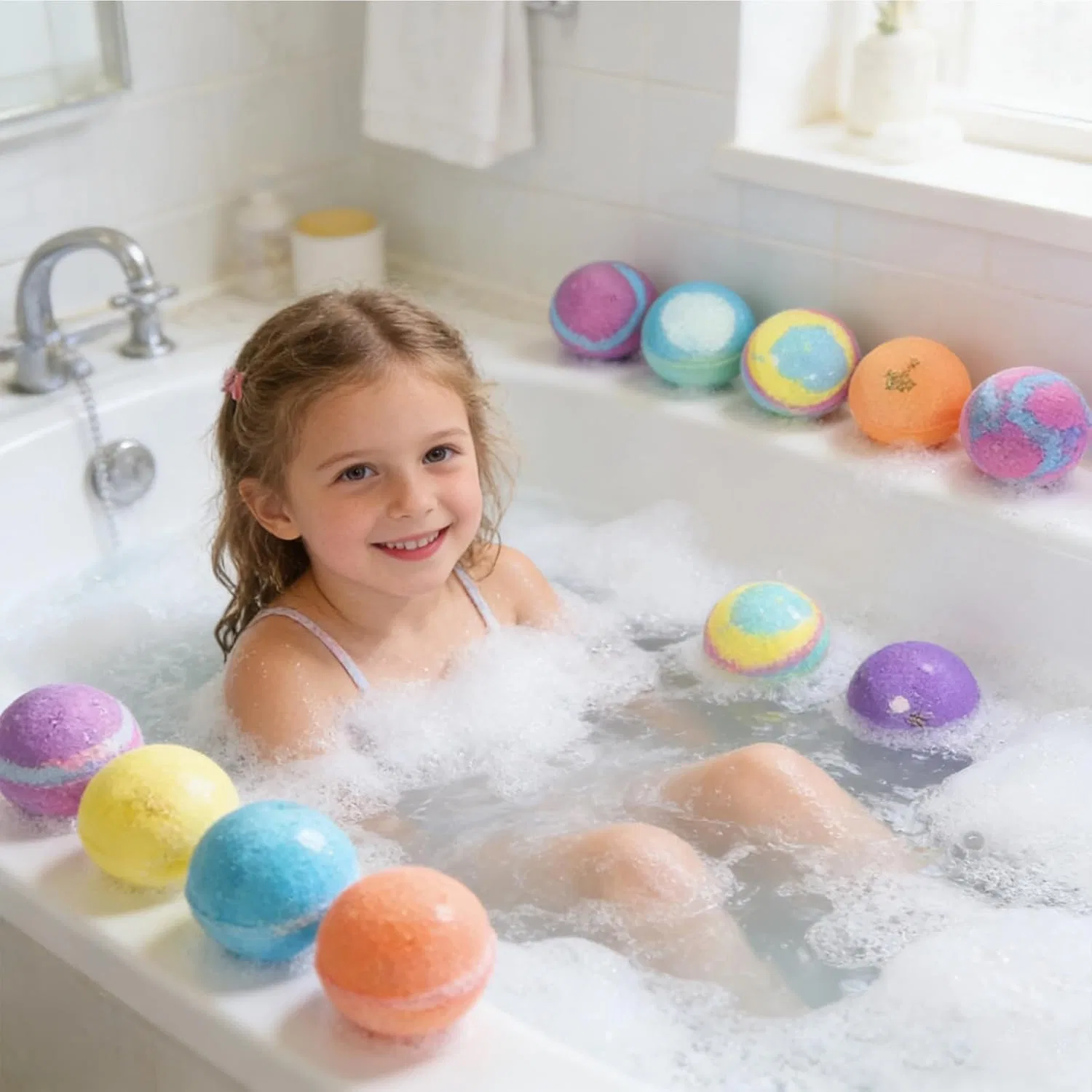 Набор из 12 бомбочек для ванны Splash Surprise с игрушками внутри Generisch, #A — фото 2
