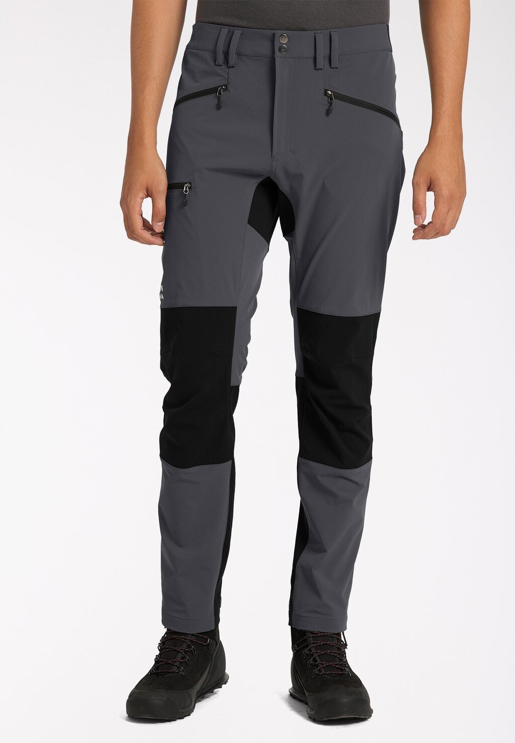 

Брюки для активного отдыха MID Haglöfs, цвет magnetite true black