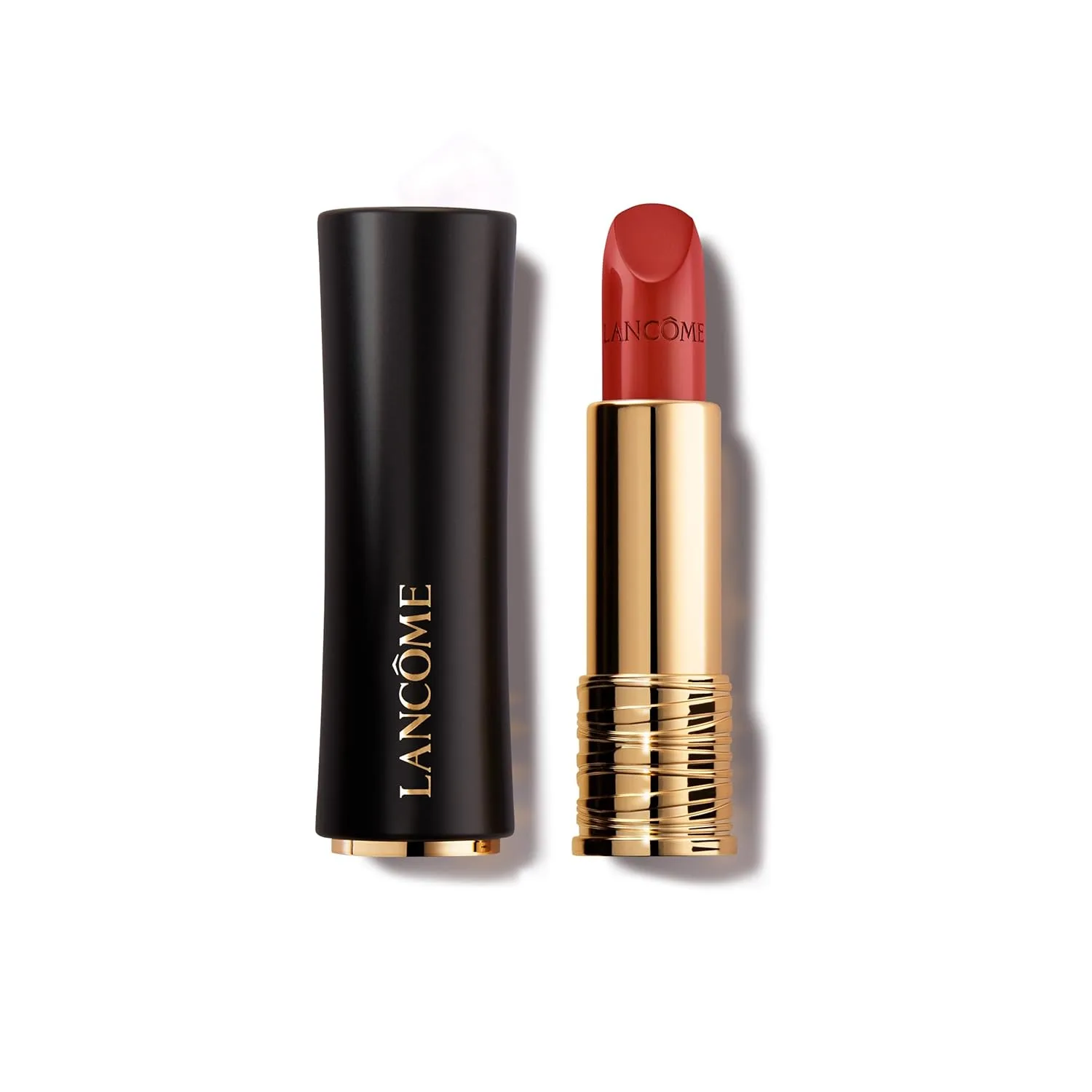 Увлажняющая кремовая помада Lancôme L'Absolu Rouge - стойкость к размазыванию и сияющий финиш - комфорт до 18 часов., 118 French Cœur: warm reddish brown