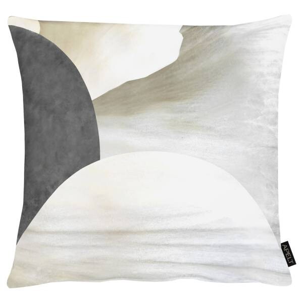 

Декоративная подушка Apelt Cosy, 45x45x10 см цвет natur/grau