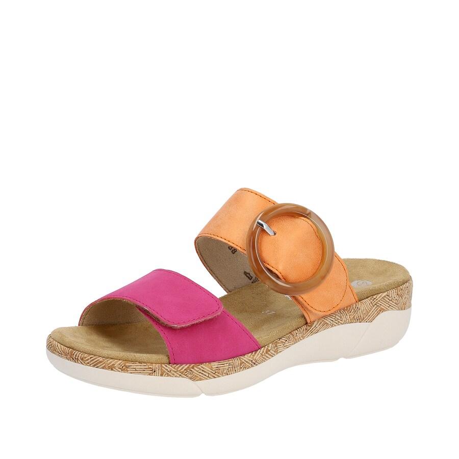 Мюли REMONTE R6858, цвет Light orange/Pink