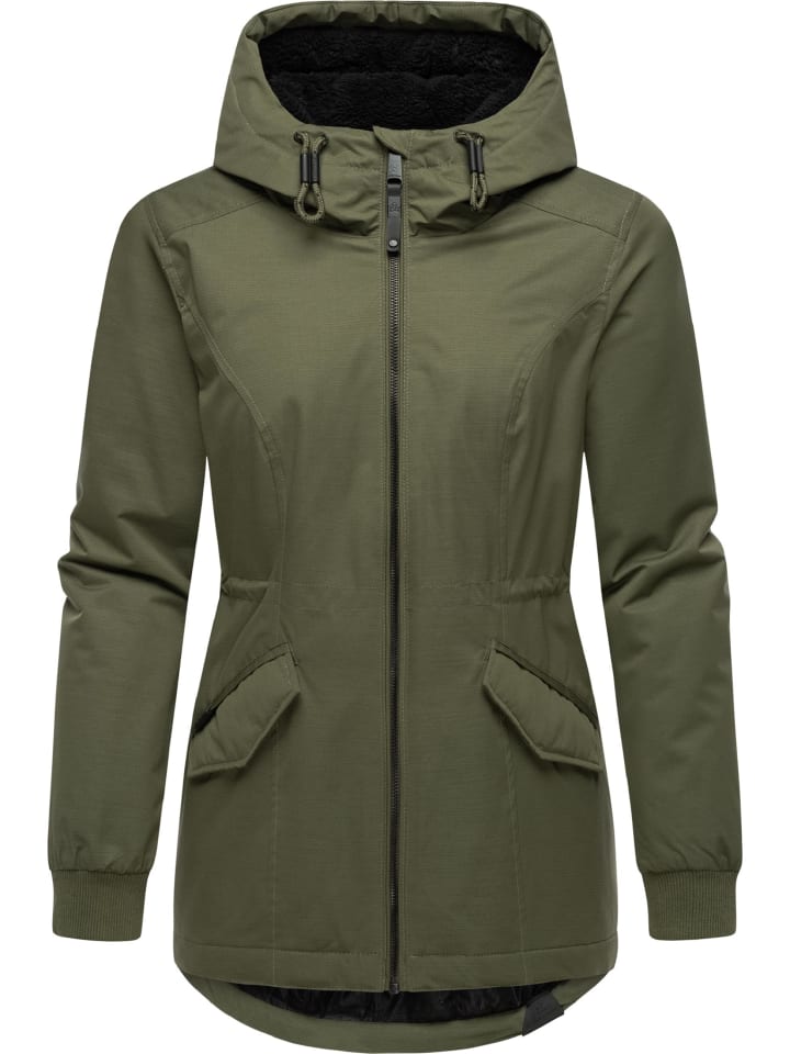 

Пуховик ragwear Dowey Warm Rain, цвет dark olive