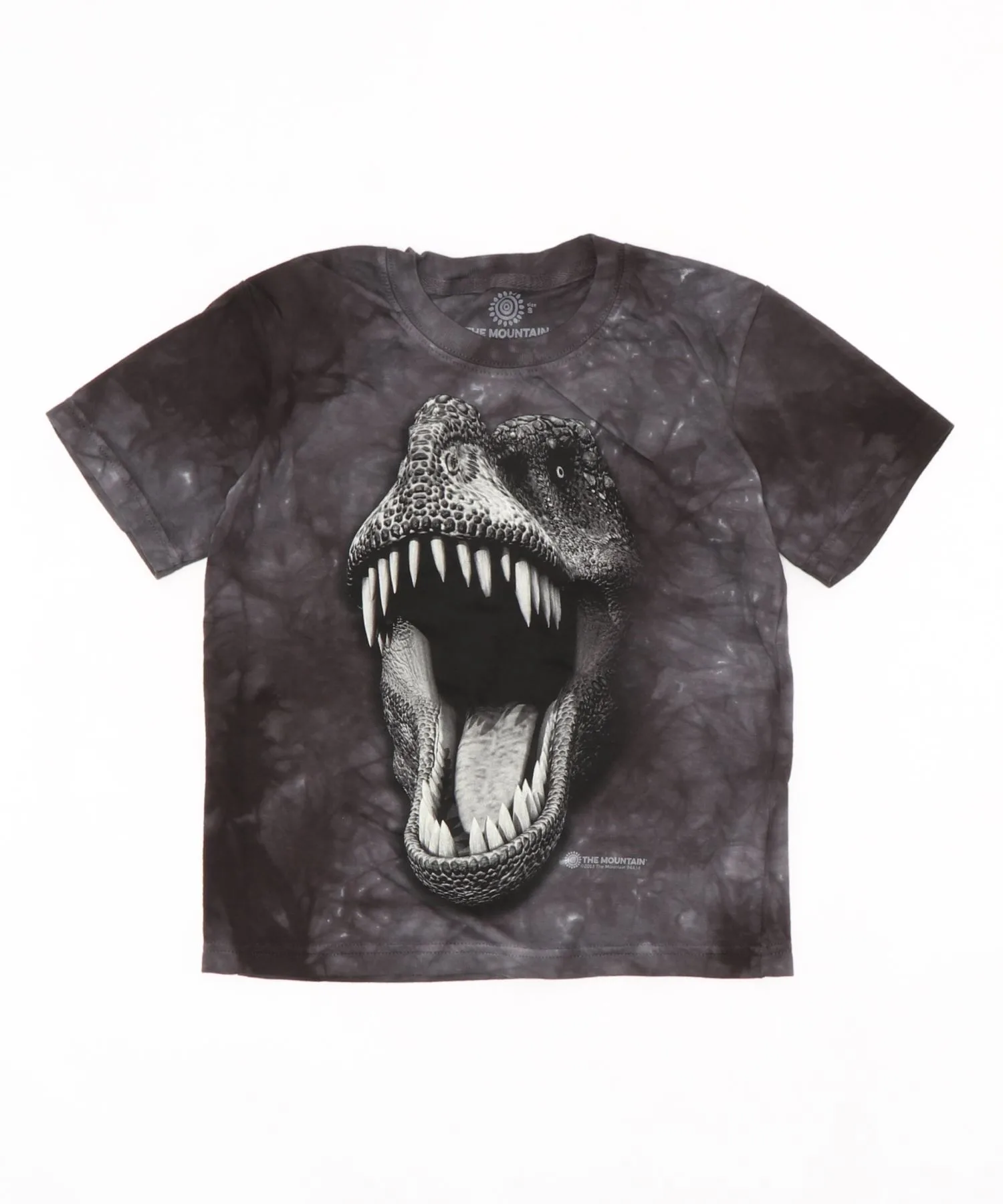 Детская футболка с ярким принтом THE MOUNTAIN Kids tee черная