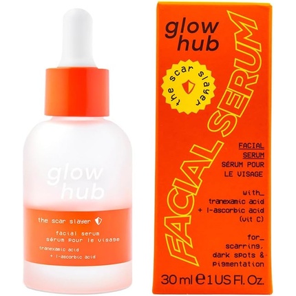 

Сыворотка для лица Scar Slayer с витамином С для борьбы с пигментацией Glow Hub