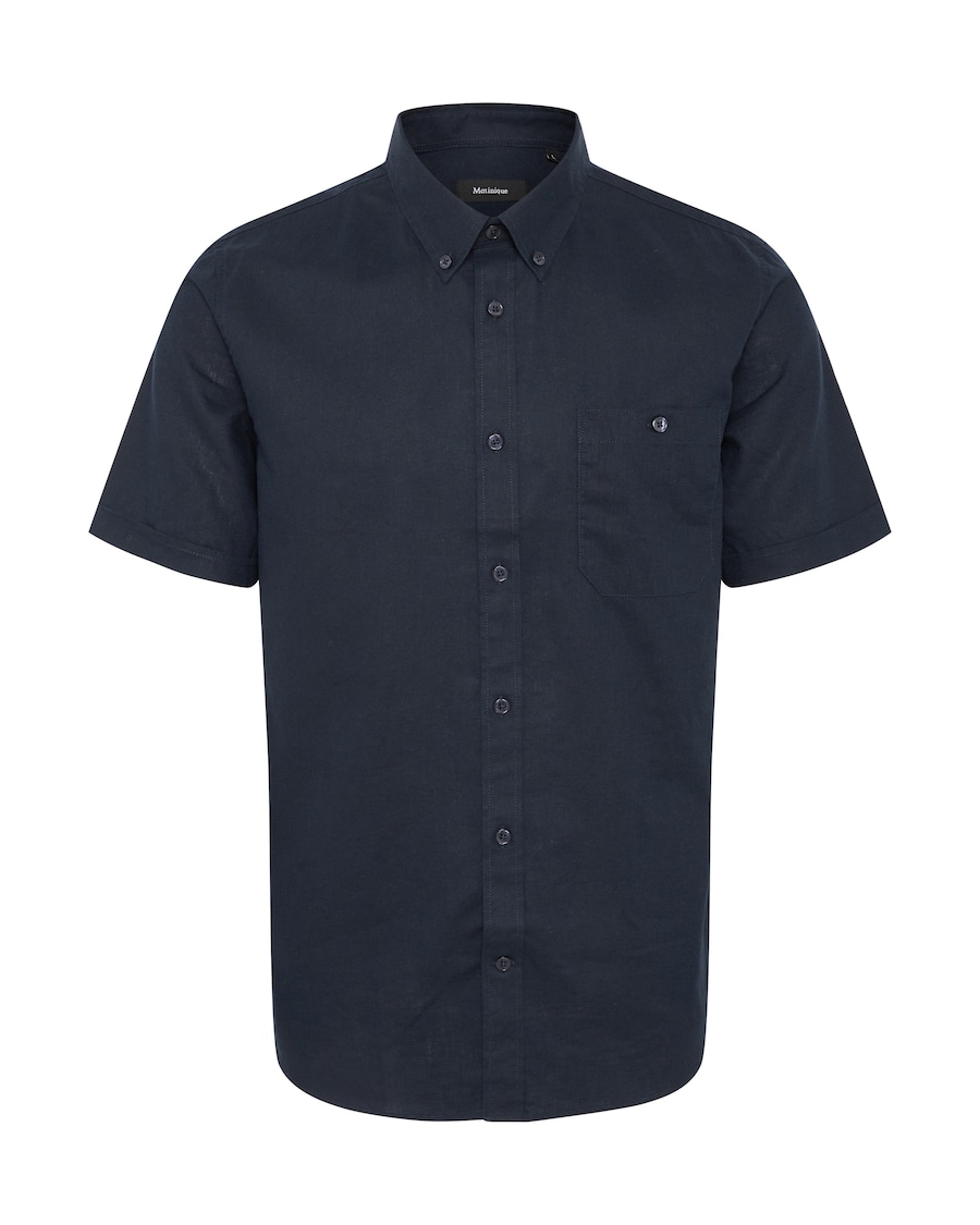 

Рубашка на пуговицах классического кроя Matinique Trostol , темно-синий
