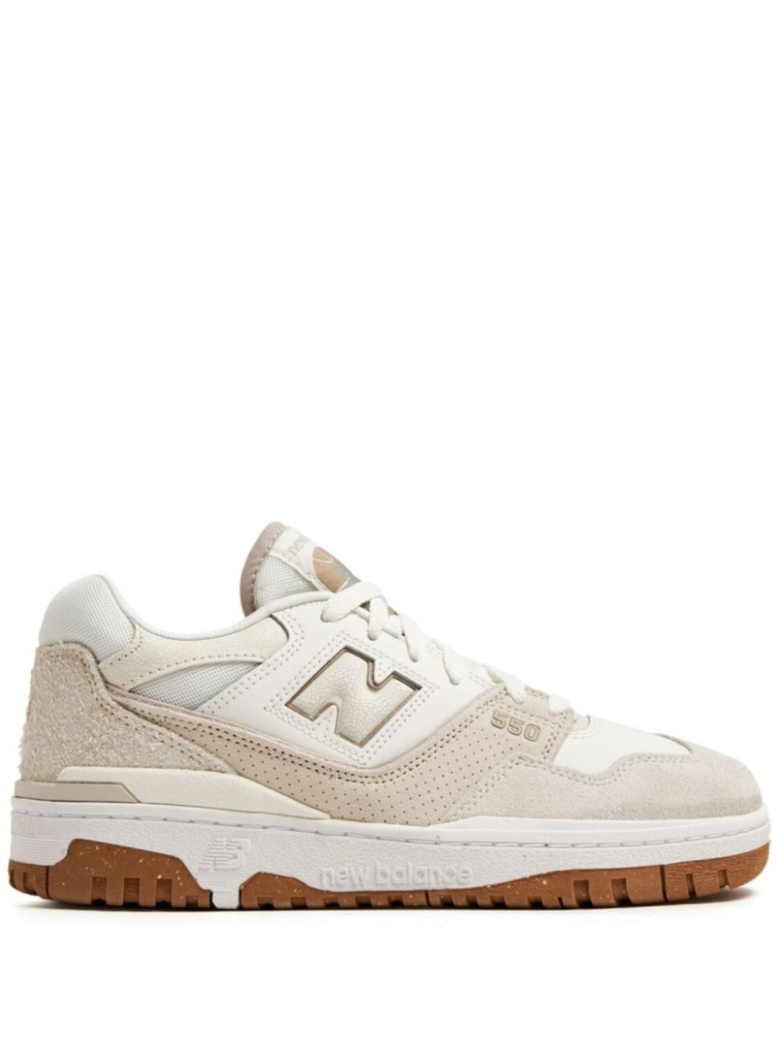 

Кроссовки 550 со вставками New Balance, бежевый